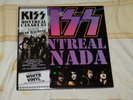 KISS Montreal Canada 1983 White Vinyl 2 Record Set Gatefold Cover Obi + Poster