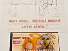 THREEPENNY OPERA 1958 Box Set LPs with Graphics POSTER by BEN SHAHN Brecht Weill