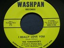 Tomangoes   I Really Love You   Washpan   RARE ORIGINAL   northern soul 45 HEAR
