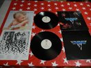 2 EDDIE VAN HALEN  SELF TITLED  + MCMLXXXIV 1984 NMINT RECORD ALBUMS