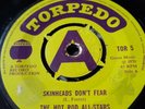THE HOT ROD ALLSTARS  Skinheads don't fear / ten commandments rare 1970 boss