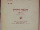 NEGRO BLUES AND HOLLERS: Rare Field Recordings LOC Red Wax LP Vinyl AFS L59