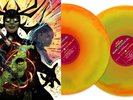 Marvels Thor Ragnarok Soundtrack Exclusive Neon Orange Swirl Colored 2x Vinyl LP