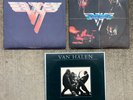 3 ORIGINAL VAN HALEN VINYL RECORD Lot- VH1, VH2, Women And Children First