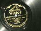 78rpm JANE GREEN we're back together again VICTOR 19687 nice SEE PICS