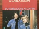 GENE CLARK CARLA OLSON So Rebellious A Lover DEMON FIEND 89 UK VINYL LP NM