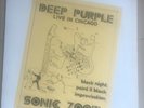 Deep Purple,Sonic Zoom,Live in Chicago, Duck records,Rare USA lp,70's press