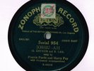 FLORRIE FORDE MUSIC HALL 78 - JOSHU-AH - WILL YOU PROMENADE WITH ME - ZONOPHONE