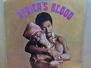 LEE PERRY VARIOUS ARTISTS AFRICA'S BLOOD OG UK TROJAN LP TBL 166