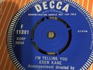 EDEN KANE - 1961 UK DECCA  F11381  DEMO  GET  LOST / I'M TELLING YOU  NEAR  MINT