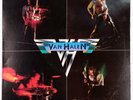 VAN HALEN I LP Self Titled Record 1978 Original Album 1 First with VINTAGE PIN