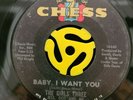 NORTHERN SOUL 45 - The Girls Three - Baby I Want You - Chess HEAR