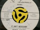 NORTHERN SOUL 45 - Mamie Galore - It Ain't Necessary - St. Lawrence Promo HEAR