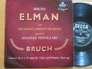 LW 5290 Mischa Elman Bruch Violin Concerto no. 2 Fistoulari Decca 10