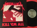 METALLICA kill Em All Lp MRI 059 Original 1983 Silver Vg+/EXC NICE COPY