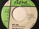 NORTHERN SOUL The Precisions WHY GIRL Stone 45 very rare Canadian pressing