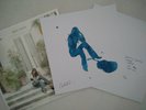 Carla Bruni signed Vinyl Lithographie 1000 limited Autogramm Autograph signiert