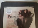 Faust - Faust S/T 180 Gram Clear Vinyl LP Record Lilith Records NM
