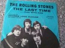 The Rolling Stones   45rpm The Last Time and Play with Fire