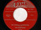 Doo Wop THE HARPTONES Masquerade Is Over / On Sunday Afternoon RAMA Rare 45 VG++