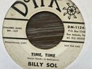 Northern Soul TEXAS PROMO 45 Billy Sol Time Time on Domar Record