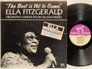 ELLA FITZGERALD Best is Yet to Come Pablo Continental Airlines SIGNED LP