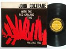 JOHN COLTRANE with Red Garland Trio Prestige 7123 Mono RVG PROMO VG+ LP