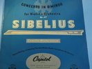 CAMILLA WICKS   SIBELIUS  Violin Concerto  OP 47 UK CAPITOL  1952. FREE UK  POST