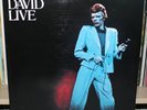 DAVID BOWIE DAVID LIVE RYKO CLEAR VINYL 2 LP SET CLEAN