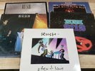 RUSH 4 LPs 2112 A Show of Hands Exit...Stage Left Permanent Waves Lot