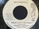 NEW CITY MO-BAY Beverly Wallace 45 NATURAL WOMAN ROOTS Reggae Sunjet Band 7