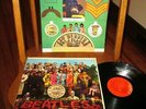 THE BEATLES SGT PEPPER LP NM NEAR MINT US ORANGE CAPITOL VINYL w/INSERT