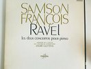 FRENCH COLUMBIA STEREO CCA 836 LP SAMSON FRANCOIS RAVEL PIANO CONCERTOS EX