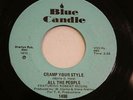 ALL THE PEOPLE Cramp Your Style / Whatcha Gonna Do About It  BLUE CANDLE FUNK