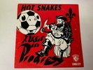 HOT SNAKES AUDIT IN PROGRESS LP RECORD RED TRANSLUCENT VINYL FIRST PRESSING