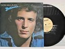 DON McLEAN 'Believers' 1981 Vinyl LP **SIGNED** Back Cover - G29