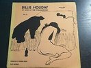 BILLIE HOLIDAY LP AT JAZZ AT THE PHILHARMONIC RARE 10
