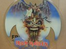 RARE UNCUT PICTURE DISC IRON MAIDEN THE EVIL THAT MEN DO PROWLER 88 EMI 7