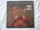 AT THE GATES TO DRINK FROM THE NIGHT ITSELF USA TOUR SIGNED RED BLACK MARBLE NEW