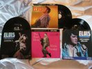 ELVIS PRESLEY LOT[EPA 992*EPA 940 [COVER ONLY]*ELVIS IN CONCERT 2 45's*TOP VALUE