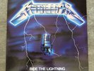 Metallica Ride The Lightning Vinyl LP MFN 27 UK 1st Press Beige Labels Ex 1984
