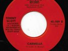 TOMMY SCOTT 45RPM '62 KATONA CARMELLA KILLER ROCKABILLY INSTRUMENTAL M- VINYL