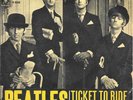 THE BEATLES 45 TICKET TO RIDE+PS SWEDEN RARE 1965