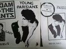 ADAM & THE ANTS YOUNG PARISIANS LADY DAMAGED GOODS FNARR 7 WHITE VINYL INSERT