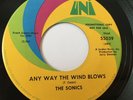 THE SONICS Any Way the Wind Blows GARAGE PSYCH 45 UNI PROMO (Zappa) EX