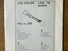 Van Halen - This Is JOE - Seattle Live '79 - Clear White Splatter Live Vinyl