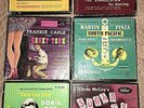 6 SETS EPs & 45s SPIKE JONES SOUTH PACIFIC FRANKIE CARLE DORIS DAY CLYDE MCCOY