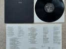 Peter Hammill  A Black Box AUTOGRAPHED lyric sheet + original LP 1980