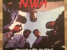 Original N.W.A “Straight Outta Compton” UK 1988 vinyl LP Ruthless Records NWA