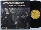 STAN GETZ QUINTET Interpretations NORGRAN LP mono  